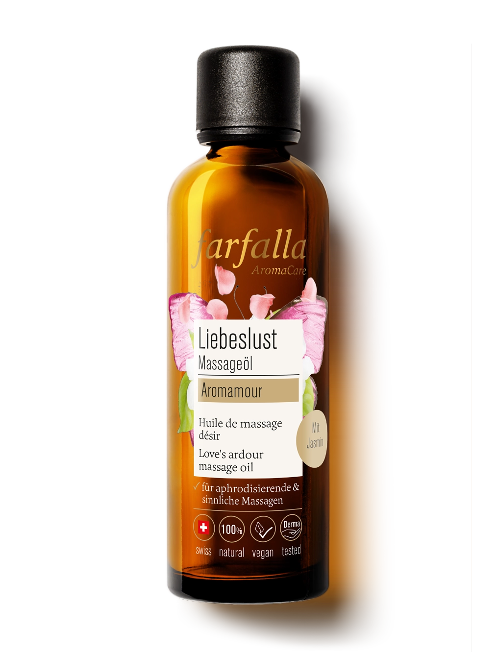 Massagel Liebeslust Aromamour  farfalla.ch