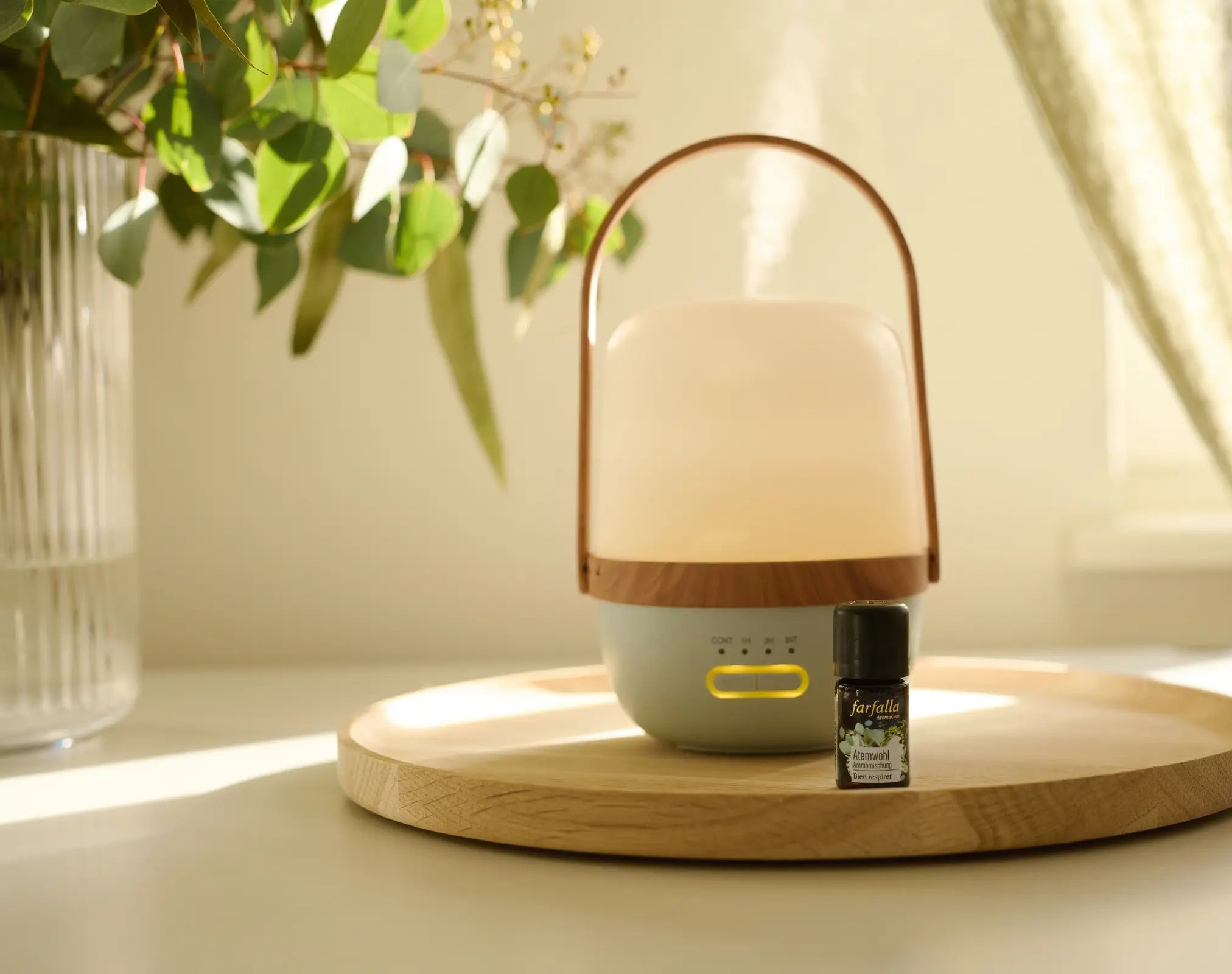 Ätherische Öle im Diffuser bei Erkältungen