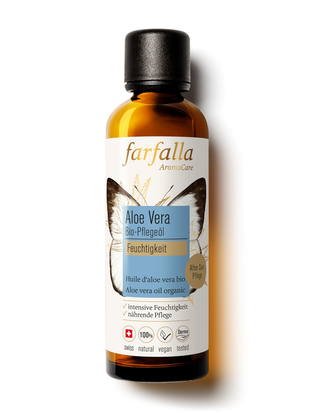 huile aloe vera Organic oil Aloe vera Moisture – farfalla.ch